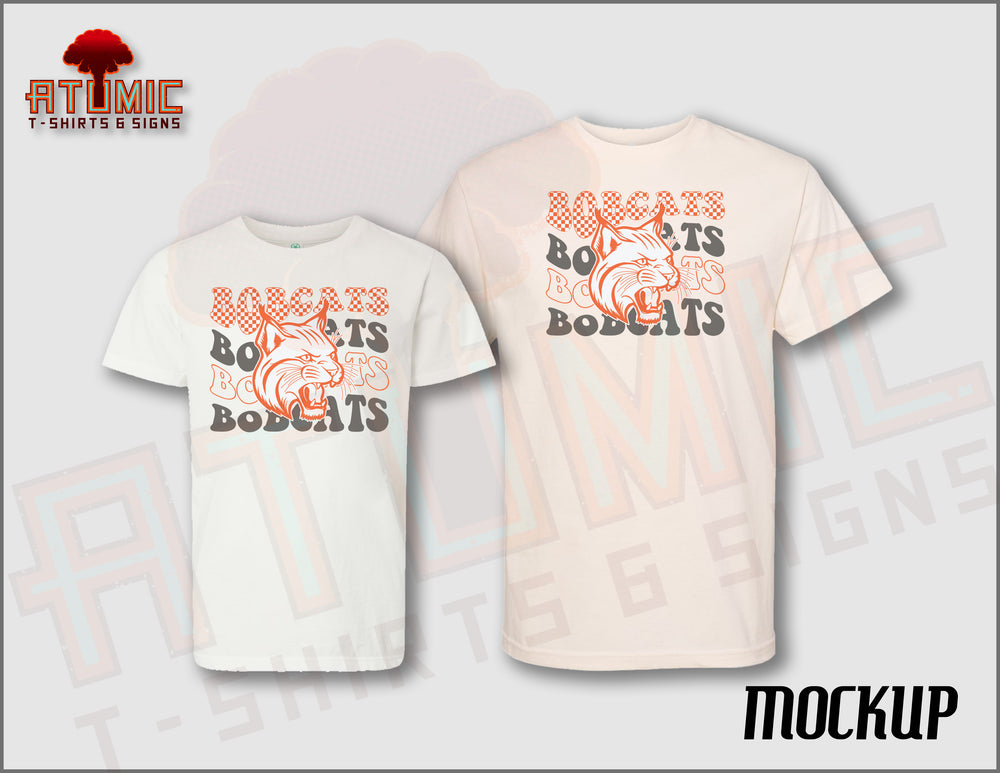 Groovy Bobcats Tee